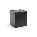 Front of the House 8" Square Tribeca Display Riser - Bamboo, Black (RWA016BKW10) thumbnail 2