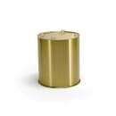 Front of the House 8" Round Tokyo Display Riser - Stainless Steel, Matte Brass (RWA024GOS21) thumbnail 3