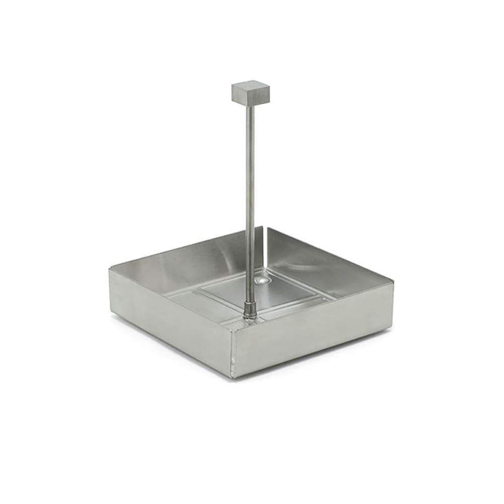 Front of the House Square Condiment Caddy - Stainless Steel, Silver (TCS012BSS21)