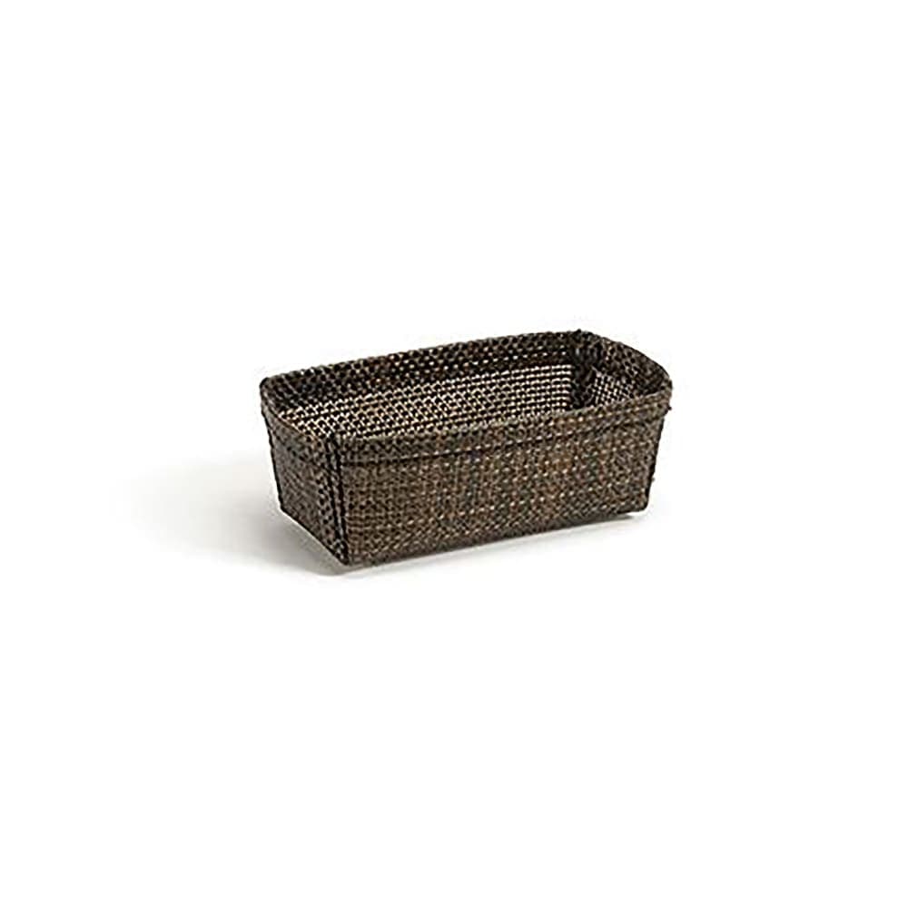 Front of the House Rectangular Sugar Caddy - Woven Vinyl, Mesh Copper (TSH009COV24)
