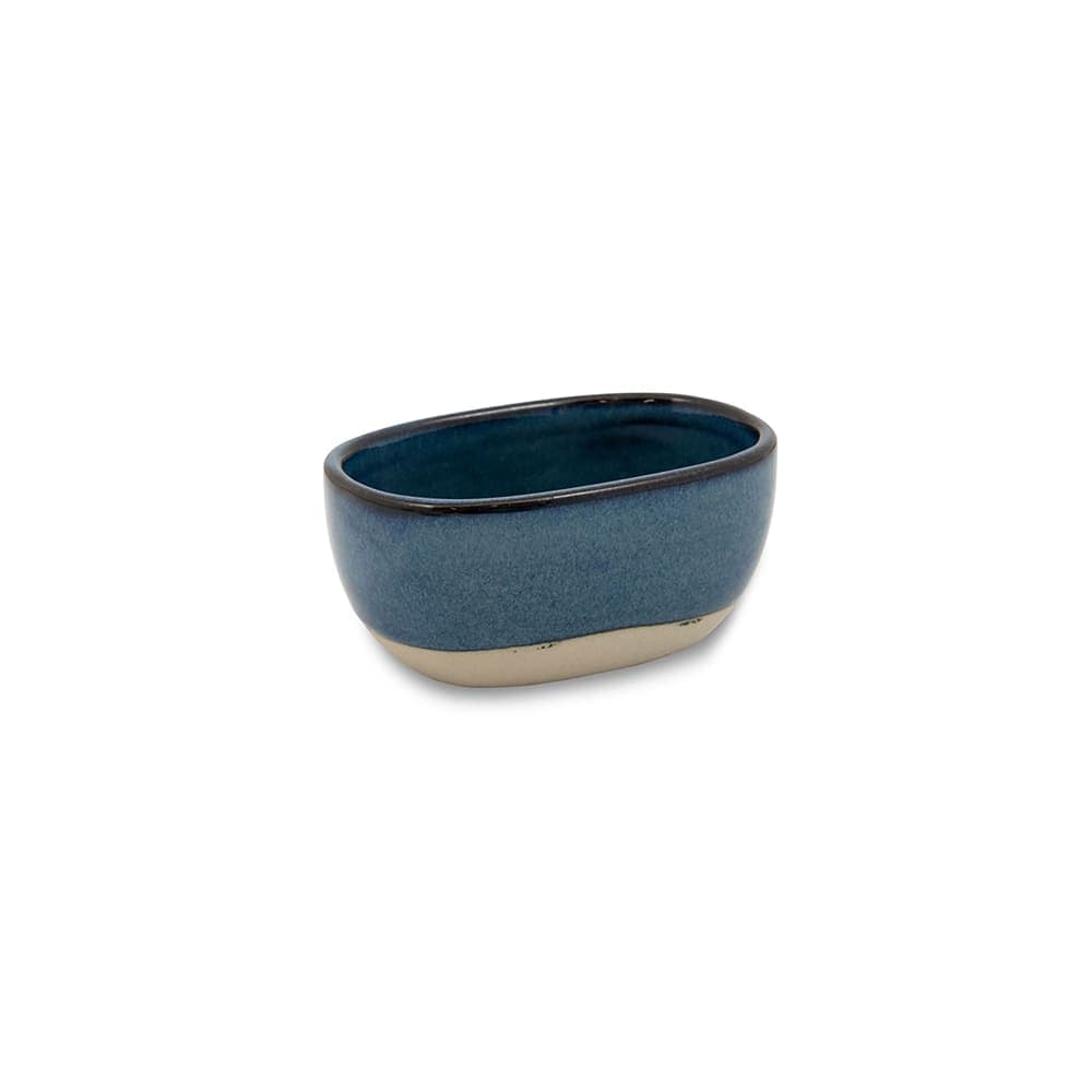 Front of the House Oval Sugar Caddy - Porcelain, Indigo (TSH010BLP22)