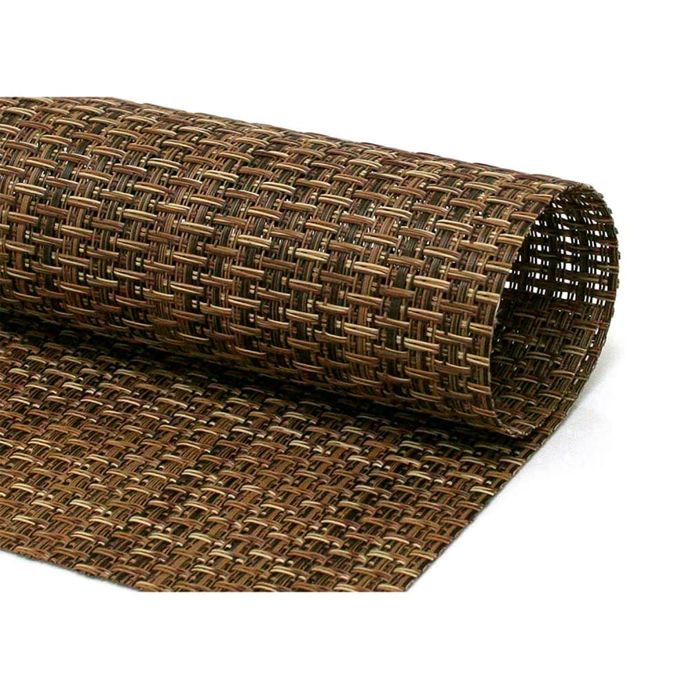 Front of the House Square Metroweave® Woven Vinyl Placemat - 14" x 13", Beige (XPM023BEV83)