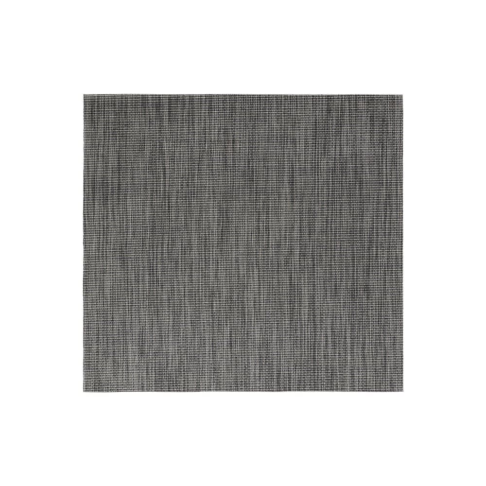 Front of the House Rectangular Metroweave® Woven Vinyl Placemat - 14" x 13", Black (XPM029BKV83)