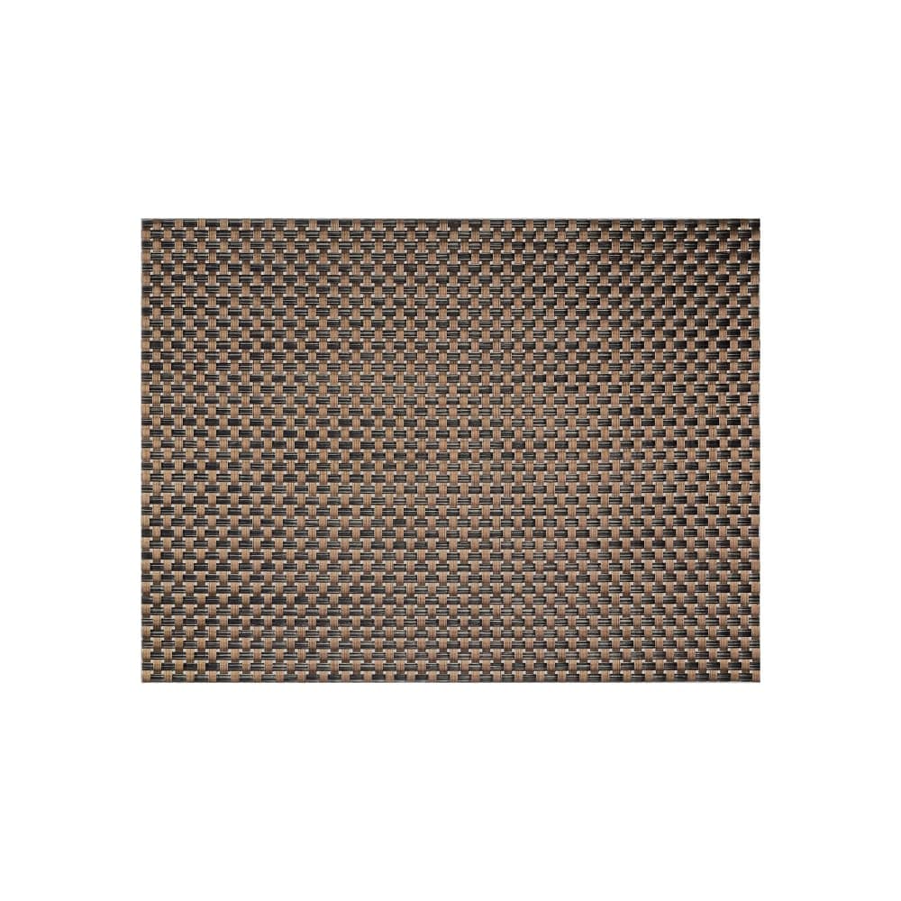 Front of the House Rectangular Metroweave® Woven Vinyl Placemat - 16" x 12", Copper (XPM053COV83)