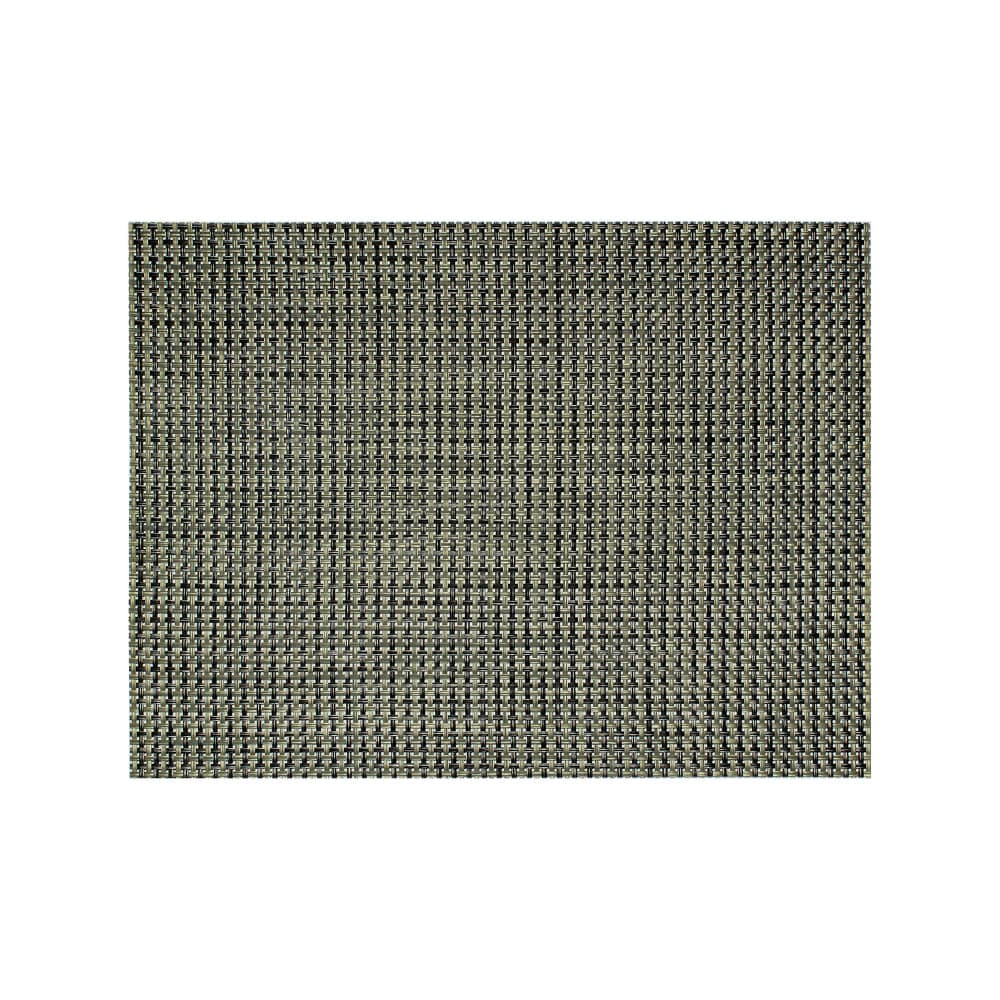 Front of the House Rectangular Metroweave® Woven Vinyl Placemat - 16" x 12", Olive (XPM056GRV83)