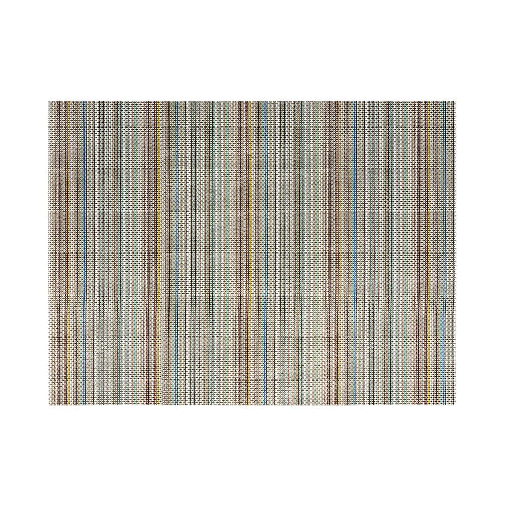 Front of the House Rectangular Metroweave® Woven Vinyl Placemat - 16" x 12", Blues (XPM087BRV83)