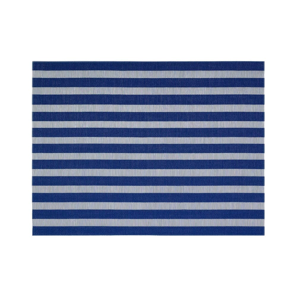 Front of the House Rectangular Metroweave® Woven Vinyl Placemat - 16" x 12", Blue (XPM102BLV83)