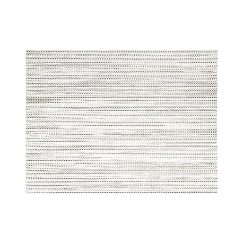 Front of the House Rectangular Metroweave® Woven Vinyl Placemat - 16" x 12", Shell (XPM107WHV83)