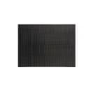 Front of the House Rectangular Metroweave® Woven Vinyl Placemat - 16" x 12", Black (XPM118BKV83) thumbnail 2
