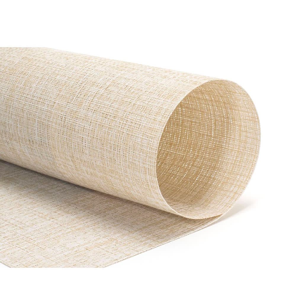 Front of the House Rectangular Metroweave® Woven Vinyl Placemat - 16" x 12", Natural (XPM121NAV83)