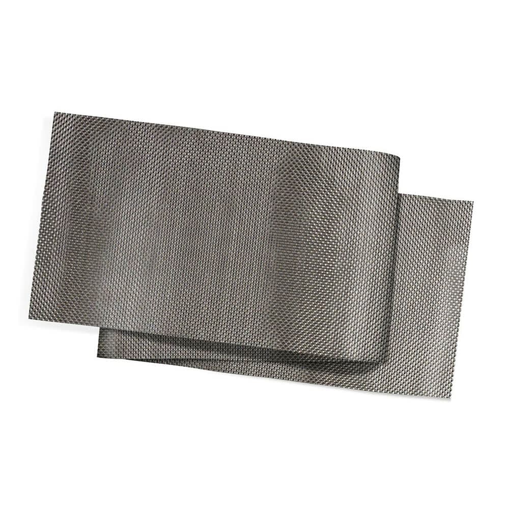 Front of the House Rectangular Metroweave® Woven Vinyl Runner - 72" x 14", Cocoa (XRU007ESV80)