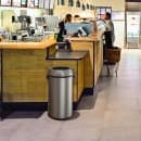 Alpine Industries 470-65L 17 gal Indoor Decorative Trash Can - Metal, Stainless Steel thumbnail 4