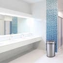 Alpine Industries 470-65L 17 gal Indoor Decorative Trash Can - Metal, Stainless Steel thumbnail 5