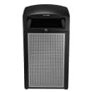 Alpine Industries 471-40-SIL 40 gal Outdoor Decorative Trash Can - Metal, Silver thumbnail 4