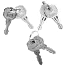 Alpine Industries 629-206-BLK Six Section Locker w/ (6) Hooks - 12"W x 12"D x 72"H, Steel, Black thumbnail 5