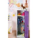 Alpine Industries ADI629-01-PUR 1 Tier Storage Locker - 48"H x 15"W, Steel, Purple thumbnail 2