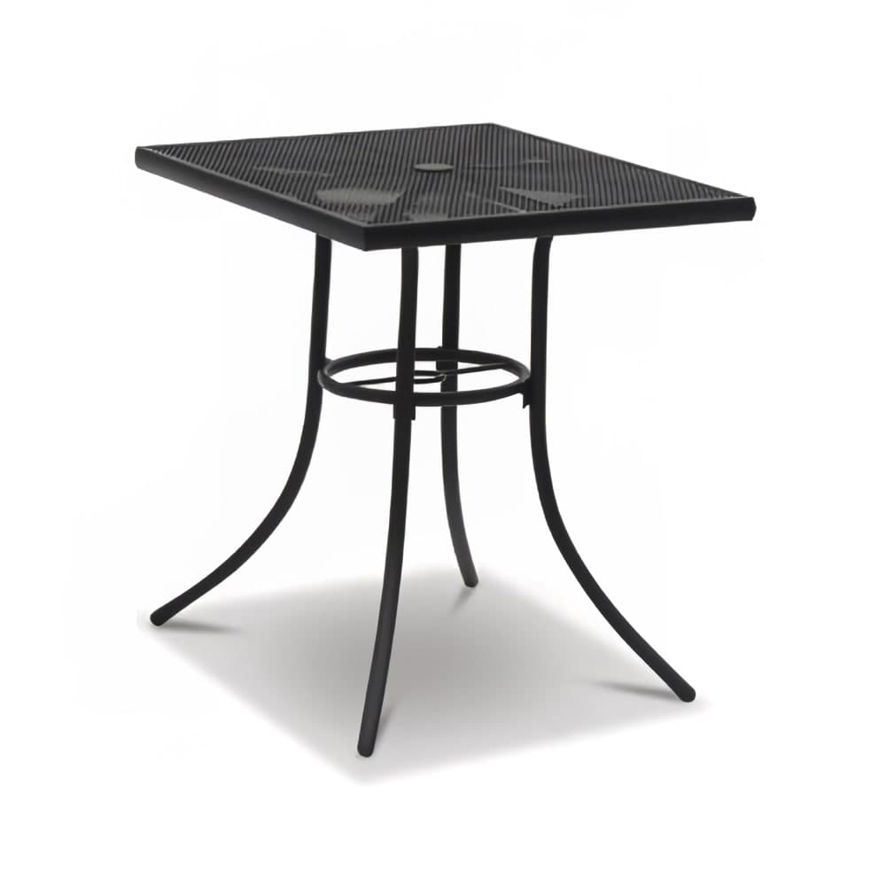 Wabash Valley 30" Square Sullivan Outdoor Table - Steel, Textured Black (SU2X38P)