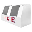 Leer LP612C-R290 (3420301) 94" Outdoor Slanted Ice Merchandiser w/ (140) 10 lb Bag Capacity - Solid Doors, 115v thumbnail 2