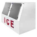 Leer LP462C-R290 (3460301) 73" Outdoor Slanted Ice Merchandiser w/ (120) 10 lb Bag Capacity - Solid Doors, 115v thumbnail 2
