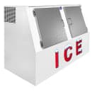Leer LP462C-R290 (3460301) 73" Outdoor Slanted Ice Merchandiser w/ (120) 10 lb Bag Capacity - Solid Doors, 115v thumbnail 6