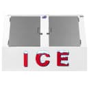 Leer LP462A-R290 (3464301) 73" Outdoor Slanted Ice Merchandiser w/ (110) 10 lb Bag Capacity - Solid Doors, 115v thumbnail 3