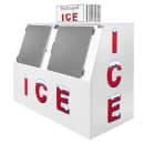 Leer L060SCSP 73" Outdoor Slanted Ice Merchandiser w/ (150) 10 lb Bag Capacity - Solid Doors, 115v thumbnail 2