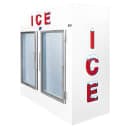 Leer L060UAGP 73" Indoor Ice Merchandiser w/ (140) 10 lb Bag Capacity - White, 120v thumbnail 2