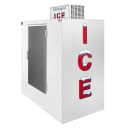 Leer L065UASP 64" Outdoor Ice Merchandiser w/ (130) 10 lb Bag Capacity - White, 115v thumbnail 2