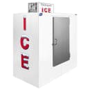 Leer L065UASP 64" Outdoor Ice Merchandiser w/ (130) 10 lb Bag Capacity - White, 115v thumbnail 5