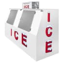 Leer L075SASP 96" Outdoor Slanted Ice Merchandiser w/ (165) 10 lb Bag Capacity - Solid Doors, 115v thumbnail 2
