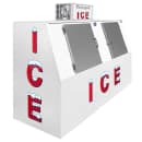Leer L075SASP 96" Outdoor Slanted Ice Merchandiser w/ (165) 10 lb Bag Capacity - Solid Doors, 115v thumbnail 6