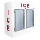 Leer L075UAGP 73" Indoor Ice Merchandiser w/ (145) 10 lb Bag Capacity - White, 120v thumbnail 5