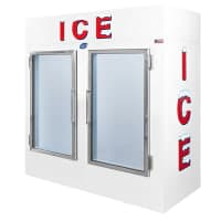 Leer L085UAGP 84" Indoor Ice Merchandiser w/ (160) 10 lb Bag Capacity - White, 120v thumbnail 10