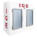 Leer L085UAGP 84" Indoor Ice Merchandiser w/ (160) 10 lb Bag Capacity - White, 120v thumbnail 5