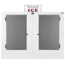 Leer L085UASP 84" Outdoor Ice Merchandiser w/ (180) 10 lb Bag Capacity - White, 120v thumbnail 3