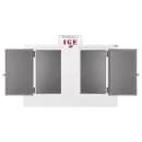 Leer L100UASP 94" Outdoor Ice Merchandiser w/ (260) 7 lb Bag Capacity - White, 115v thumbnail 5