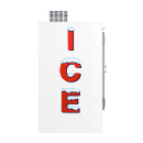 Leer L100UASP 94" Outdoor Ice Merchandiser w/ (260) 7 lb Bag Capacity - White, 115v thumbnail 6