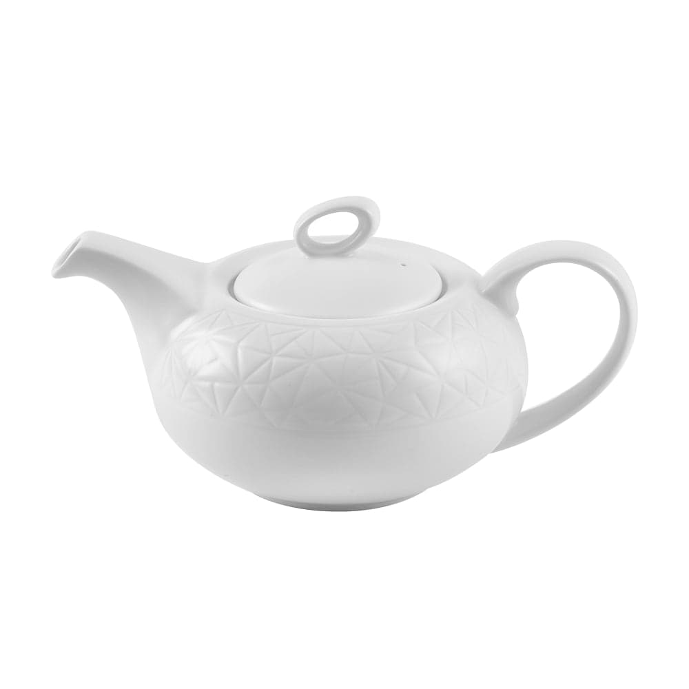 Churchill 15 oz Alchemy® Tea Pot - China, White (APRDUE161)