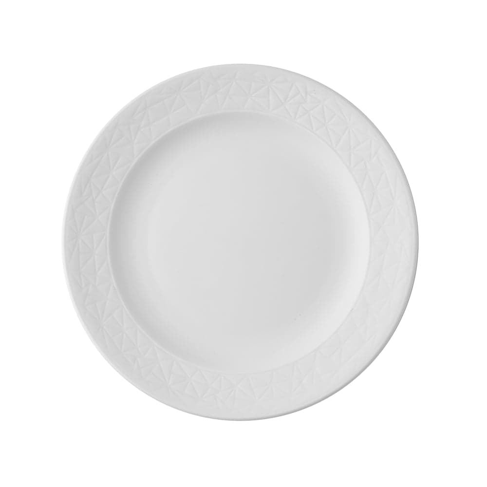 Churchill 8" Round Alchemy® Plate - China, White (APRDUP81)