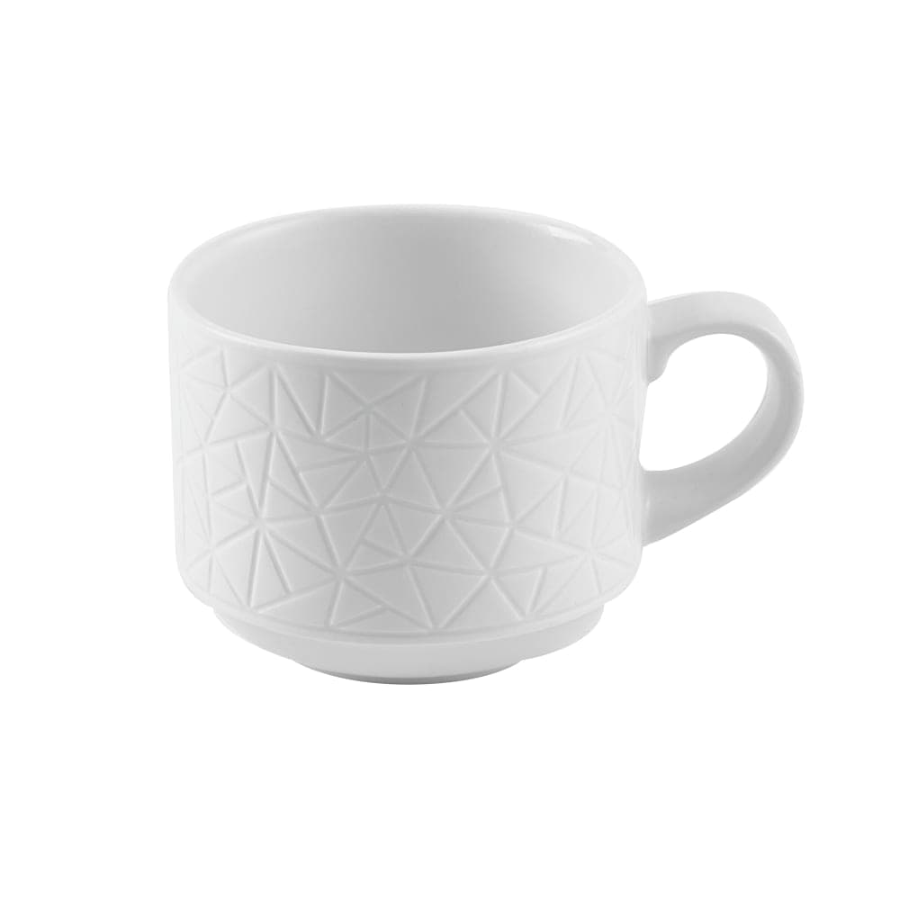 Churchill 7 oz Alchemy® Tea Cup - China, White (APRDUSC71)