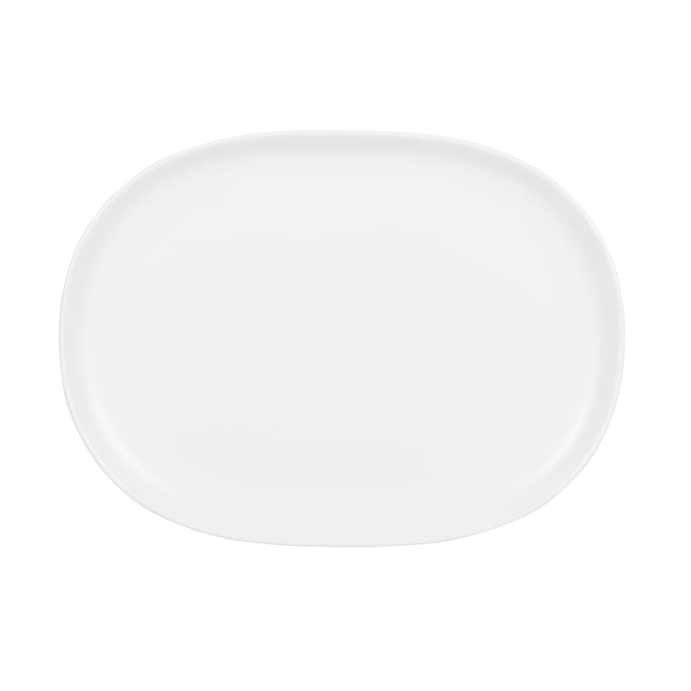 Churchill Oval Alchemy® Plate - 6 1/2" x 8 7/8", Fine China, White (APRSMP8 1)