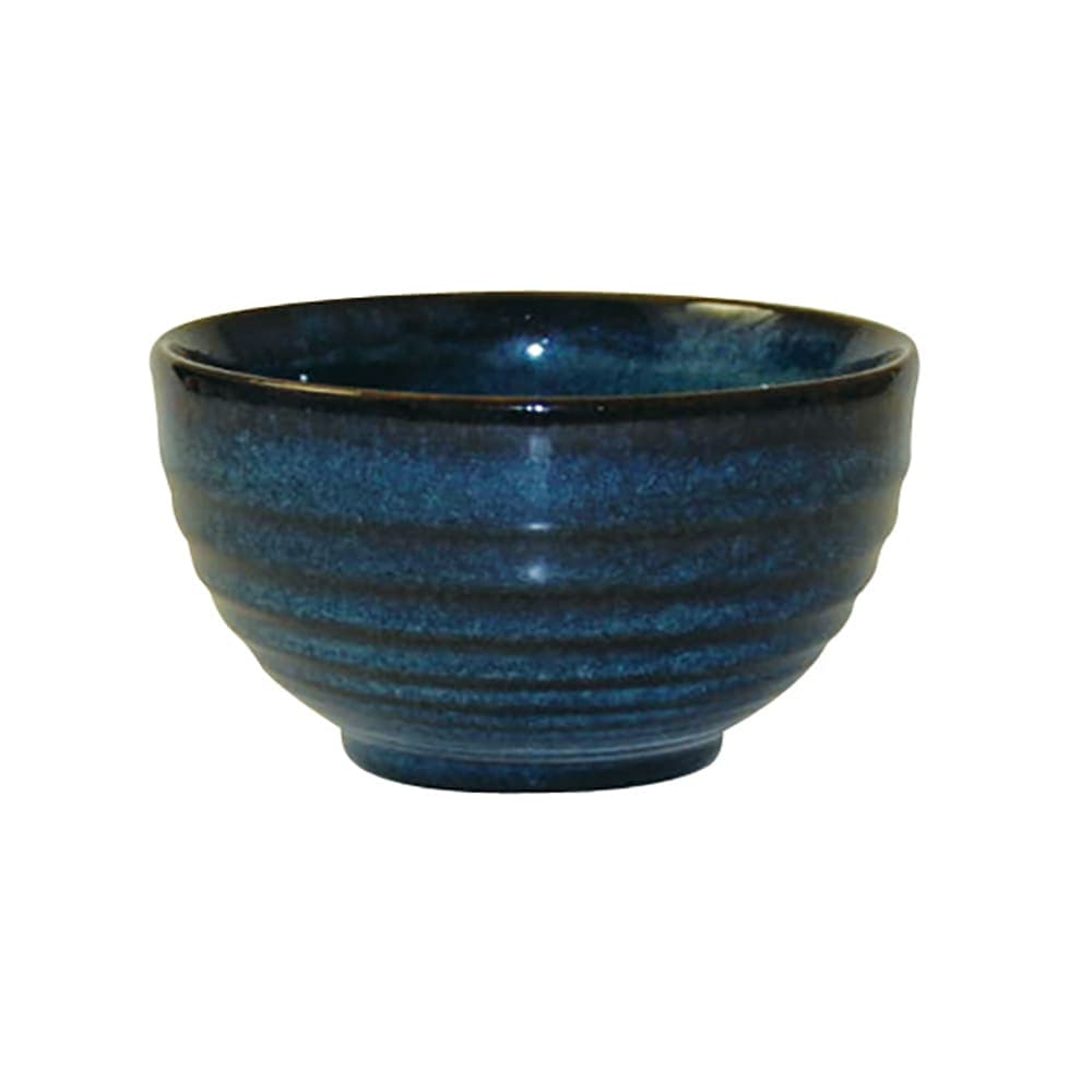 Churchill 19 11/16 oz Round Footed Bowl - Ceramic, Sapphire (BCBLSBRP1)