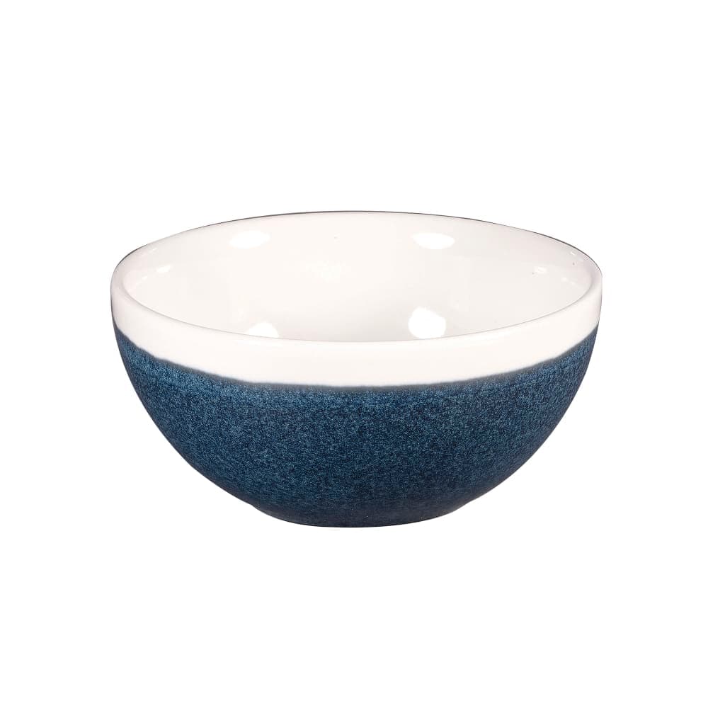 Churchill 16 oz Round Monochrome Soup Bowl - Ceramic, Sapphire Blue (MOBLRBL61)