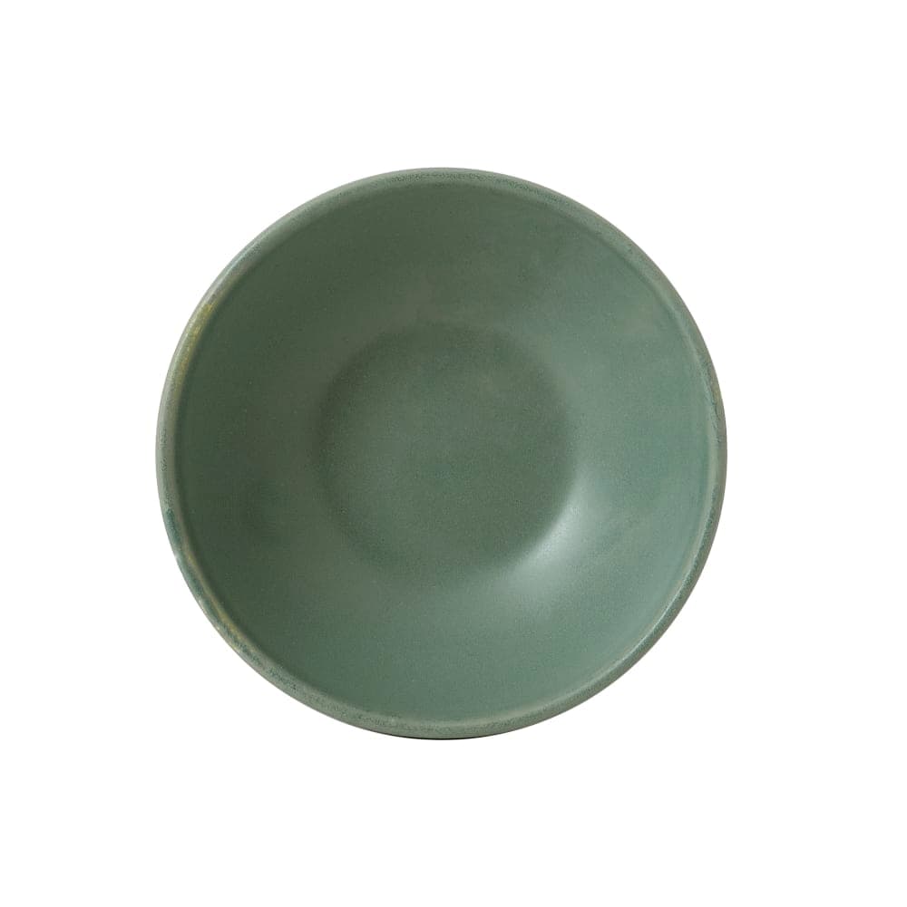 Churchill 6 oz Round Shallow Bowl - Ceramic, Andorra Green (RBGNBSB61)