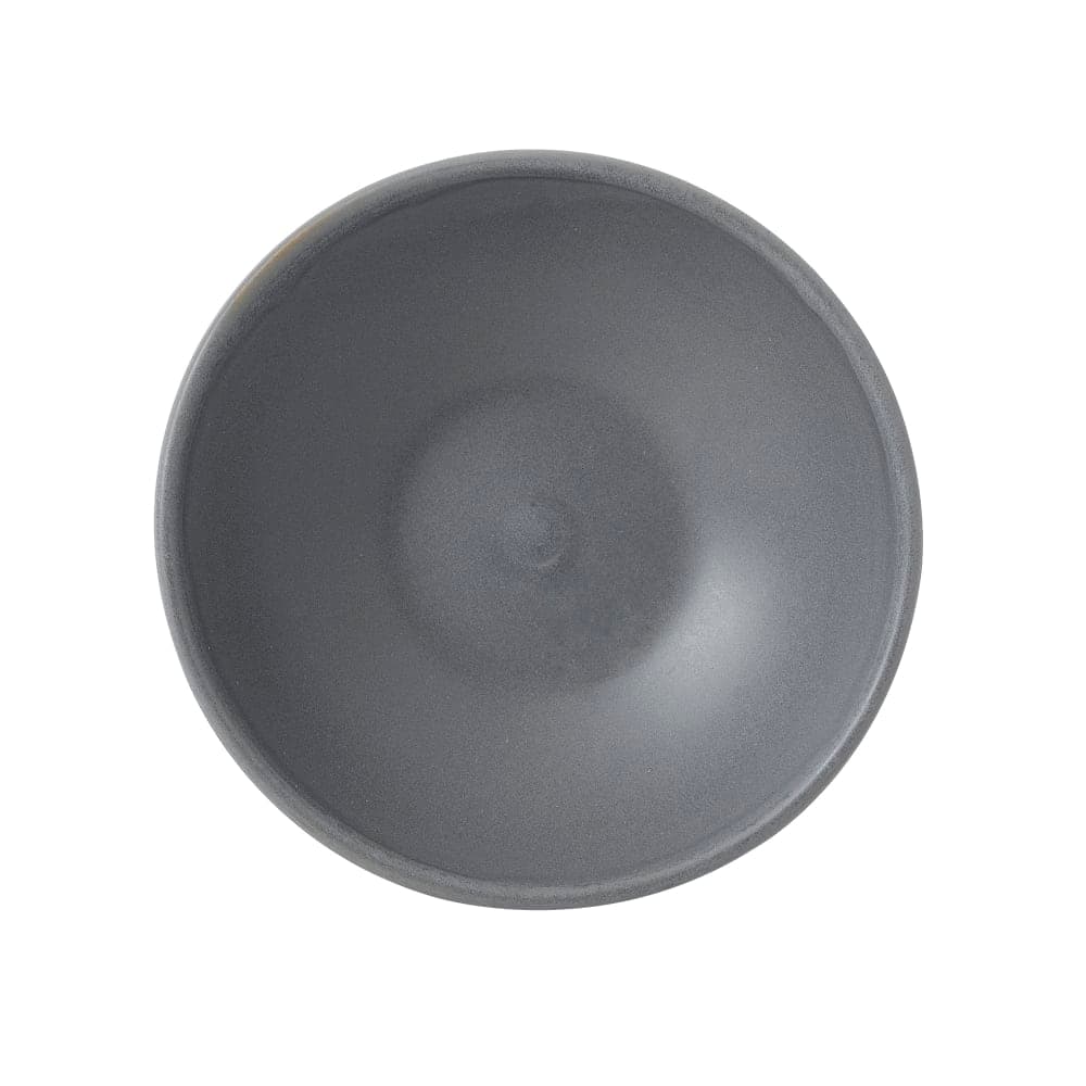 Churchill 9 oz Round Shallow Bowl - Ceramic, Seattle Gray (RBGYBSB91)