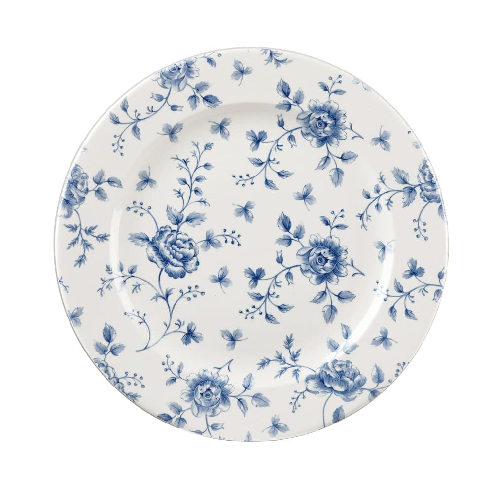Churchill 8" Round Vintage Prints Profile Plate - Ceramic, Prague Rose Chintz (RCPVP81)