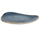 Churchill 7 3/4" Triangular Stonecast® Lotus Plate - Ceramic, Blueberry (SBBSTR71) thumbnail 3