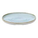 Churchill 10 2/8" Round Stonecast® Walled Plate - Ceramic, Duck Egg Blue (SDESWP261) thumbnail 2