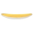 Churchill 7 3/4" Oval Stonecast Plate - Ceramic, Mustard Seed Yellow (SMSSOP71) thumbnail 2