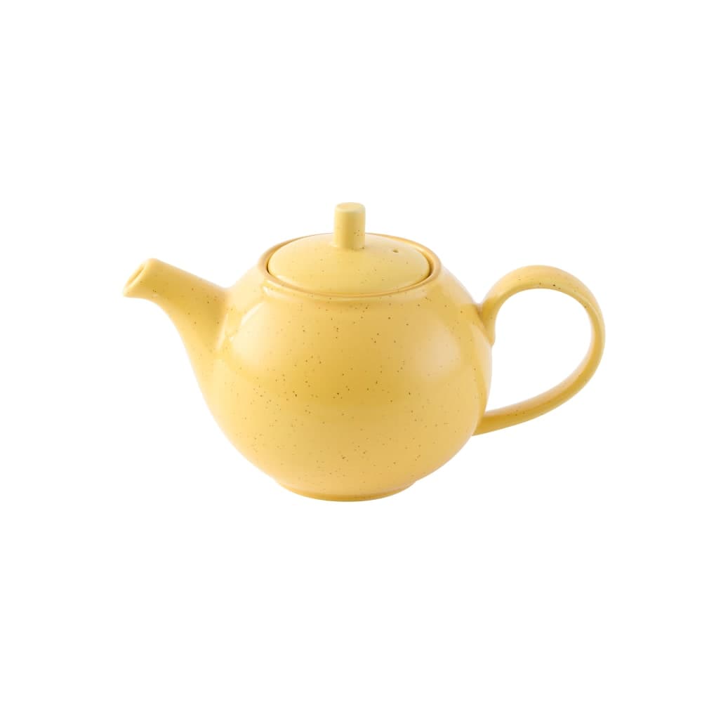 Churchill 15 oz Stonecast® Teapot - Ceramic, Mustard Seed Yellow (SMSSSB151)